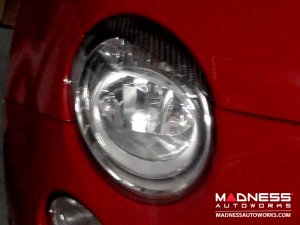 FIAT 500 Eyebrows - Carbon Fiber